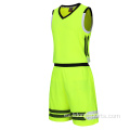 Sublimación Uniformes de baloncesto masculino Top sin mangas